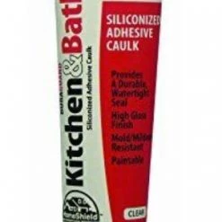 Red Devil Kitchen & Bath Siliconized Acrylic Caulk, Clear