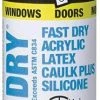 ALEX FAST DRY Acrylic Latex Caulk Plus Silicone 10.1 FL OZ White -Home Improvement Sales Shop 70798 18425 alex fast dry caulk