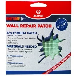 Red Devil 4" x 4" Onetime® Wall Repair Patch