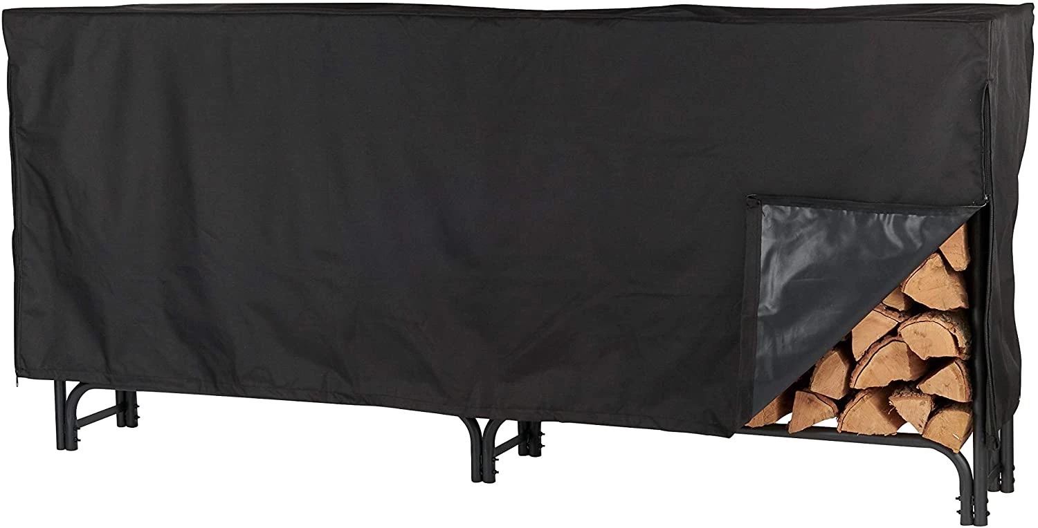 Shelter Deluxe Weather Protective Firewood Storage Cover - 8 Ft. 3 Shelter Deluxe Weather Protective Firewood Storage Cover - 8 Ft.
