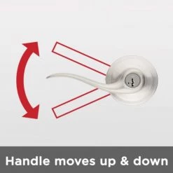 Kwikset Tustin SmartKey Entry Lever, Venetian Bronze 11 Kwikset Tustin SmartKey Entry Lever, Venetian Bronze -Home Improvement Sales Shop 72850024 9 1