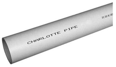 Charlotte Pipe 1-1/2 x 10 Schedule 40 PVC Cell Core Pipe 3 Charlotte Pipe 1-1/2 x 10 Schedule 40 PVC Cell Core Pipe
