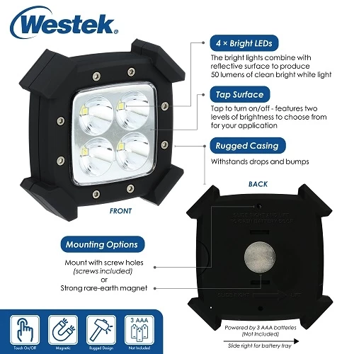 Amertac LED Rugged Puck | LW2002B 7 Amertac LED Rugged Puck | LW2002B - Image 5