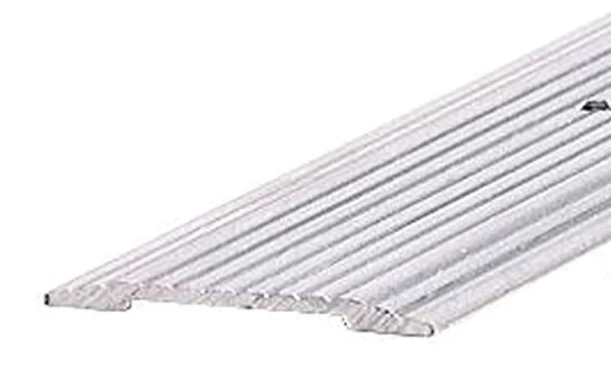 M-D Silver Wide Fluted Seam Binder, 1-1/4" x 72" 3 M-D Silver Wide Fluted Seam Binder, 1-1/4" x 72"