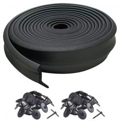 M-D 0 Bottom Garage Door Sealer, Black 5 M-D 0 Bottom Garage Door Sealer, Black -Home Improvement Sales Shop 7390412 1