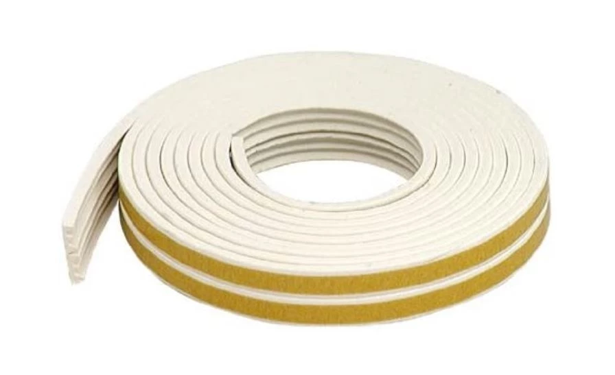 M-D 0 Self-Adhesive K-Profile All Climate White Weather-Strip Tape, 17-Foot 3 M-D 0 Self-Adhesive K-Profile All Climate White Weather-Strip Tape, 17-Foot