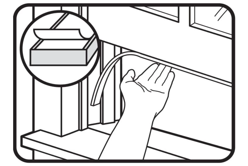 M-D High Density Closed Cell Foam Weatherstrip Tape 5 M-D High Density Closed Cell Foam Weatherstrip Tape - Image 3