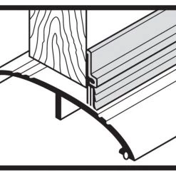 M-D Standard Fin Door Sweep DV-1, 36-Inch, Silver, Aluminum 9 M-D Standard Fin Door Sweep DV-1, 36-Inch, Silver, Aluminum -Home Improvement Sales Shop 7390603 3