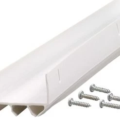 M-D 0 Dual U-Shape Door White Bottom, 36-Inch