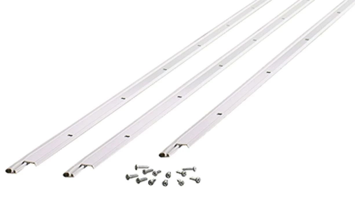 M-D Compression Weather Stripping with Aluminum Stop, 36" x 84" 4 M-D Compression Weather Stripping with Aluminum Stop, 36" x 84" - Image 2