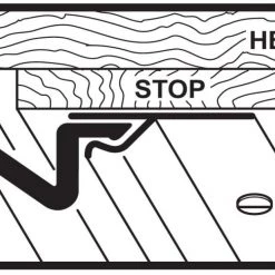 M-D Compression Weather Stripping with Aluminum Stop, 36" x 84" 7 M-D Compression Weather Stripping with Aluminum Stop, 36" x 84" -Home Improvement Sales Shop 7390658 1 2