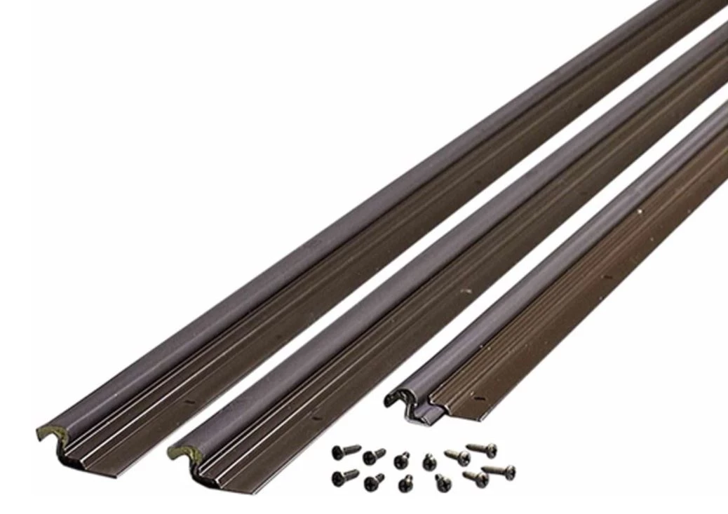 M-D Compression Weather Stripping with Aluminum Stop, 36" x 84" 3 M-D Compression Weather Stripping with Aluminum Stop, 36" x 84"