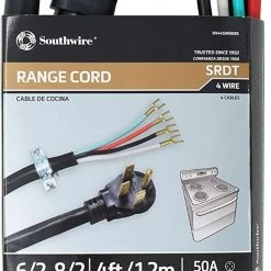 Southwire 6/2-8/2 Round Range Cord – 50 Amp 9 Southwire 6/2-8/2 Round Range Cord – 50 Amp -Home Improvement Sales Shop 7610002 2 2