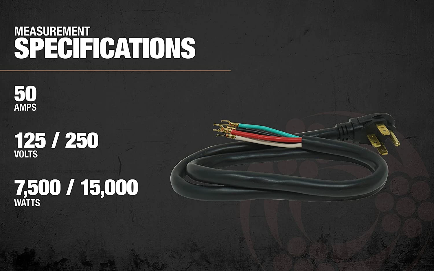 Southwire 6/2-8/2 Round Range Cord – 50 Amp 7 Southwire 6/2-8/2 Round Range Cord – 50 Amp - Image 5