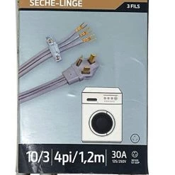 Southwire 10/3 Flat Dryer Cord – 30 Amp -Home Improvement Sales Shop 7610004 2 2