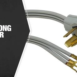 Southwire 10/3 Flat Dryer Cord – 30 Amp -Home Improvement Sales Shop 7610004 3 1