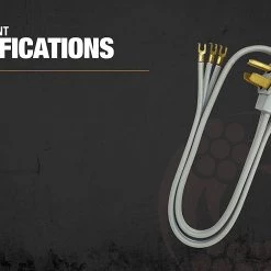 Southwire 10/3 Flat Dryer Cord – 30 Amp -Home Improvement Sales Shop 7610004 5 2