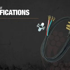 Southwire 10/4 4' Round Dryer Cord – 50 Amp 11 Southwire 10/4 4' Round Dryer Cord – 50 Amp -Home Improvement Sales Shop 7610006 5 1