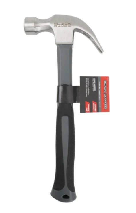 Black Diamond Fiberglass Handle Claw Hammer 20oz 3 Black Diamond Fiberglass Handle Claw Hammer 20oz