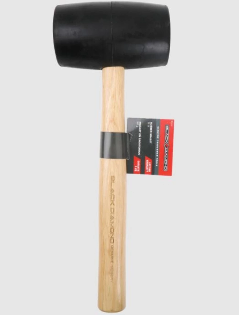 Black Diamond Rubber Mallet 32oz 3 Black Diamond Rubber Mallet 32oz
