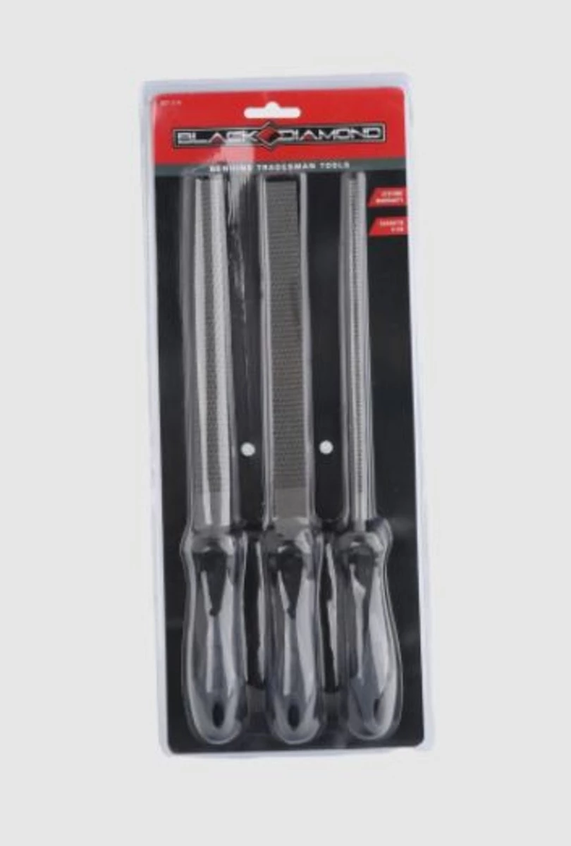 Black Diamond 3 pc. Wood Rasp Set 3 Black Diamond 3 pc. Wood Rasp Set