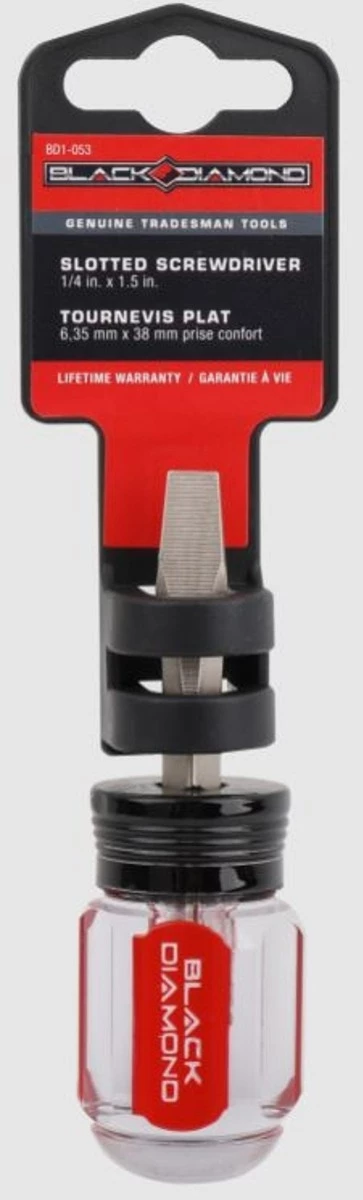 Black Diamond Slotted Screw Driver 5 Black Diamond Slotted Screw Driver - Image 3