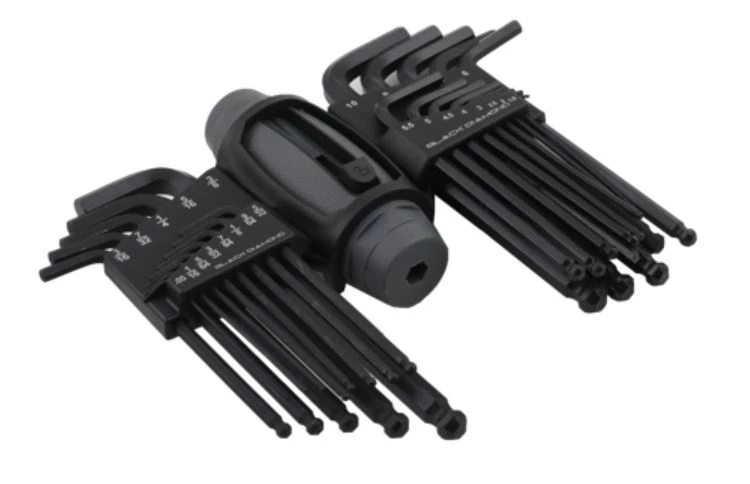 Black Diamond 26 pc. Hex Ball End Wrench Set 3 Black Diamond 26 pc. Hex Ball End Wrench Set