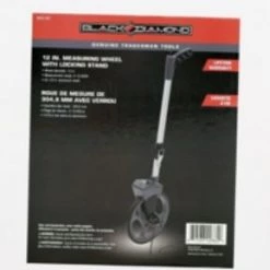Black Diamond 12" Measuring Wheel with Lock/Stand