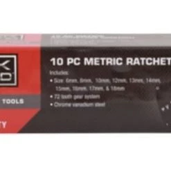 Black Diamond 10 pc. Metric Ratcheting Wrench