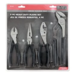 Black Diamond 4 pc. Heavy Duty Plier Set