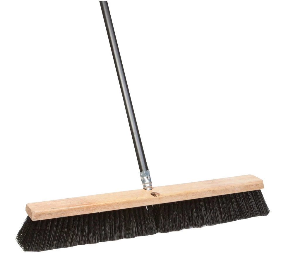 DQB Industries Medium Surface Push Broom - 24" 3 DQB Industries Medium Surface Push Broom - 24"