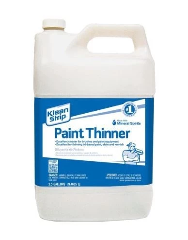 Klean-Strip® Paint Thinner - Plastic 2.5 Gallon Jug 3 Klean-Strip® Paint Thinner - Plastic 2.5 Gallon Jug