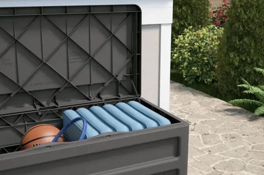 Suncast 73 Gallon Medium Deck Box 5 Suncast 73 Gallon Medium Deck Box - Image 3