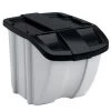 Suncast 18 Gallon / 72 Quart Stacking Recycle Bin -Home Improvement Sales Shop 7980408 2 1