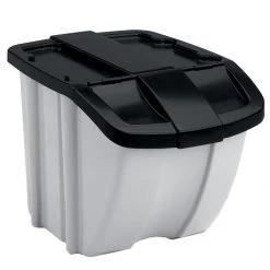 Suncast 18 Gallon / 72 Quart Stacking Recycle Bin