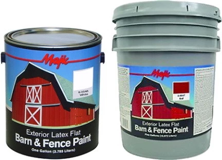 Majic Latex Barn and Fence Paint 3 Majic Latex Barn and Fence Paint