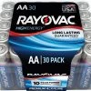 Rayovac AA Alkaline Batteries, Pro Pack -Home Improvement Sales Shop 815 aa 30 1