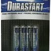 Durastart Alkaline Batteries - AAA - 4 Count -Home Improvement Sales Shop 817037021997 durastart durastart aaa alklne 4 ct in pkg