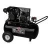 Black Diamond 20 Gallon 1.6 HP Air Compressor -Home Improvement Sales Shop 817037022758 black diamond 20 horz port v twin styled