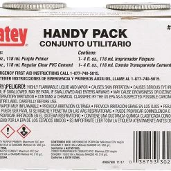Oatey PVC Regular Cement and NSF Purple Primer Handy Pack -Home Improvement Sales Shop 81aismjnqol ac sl1500