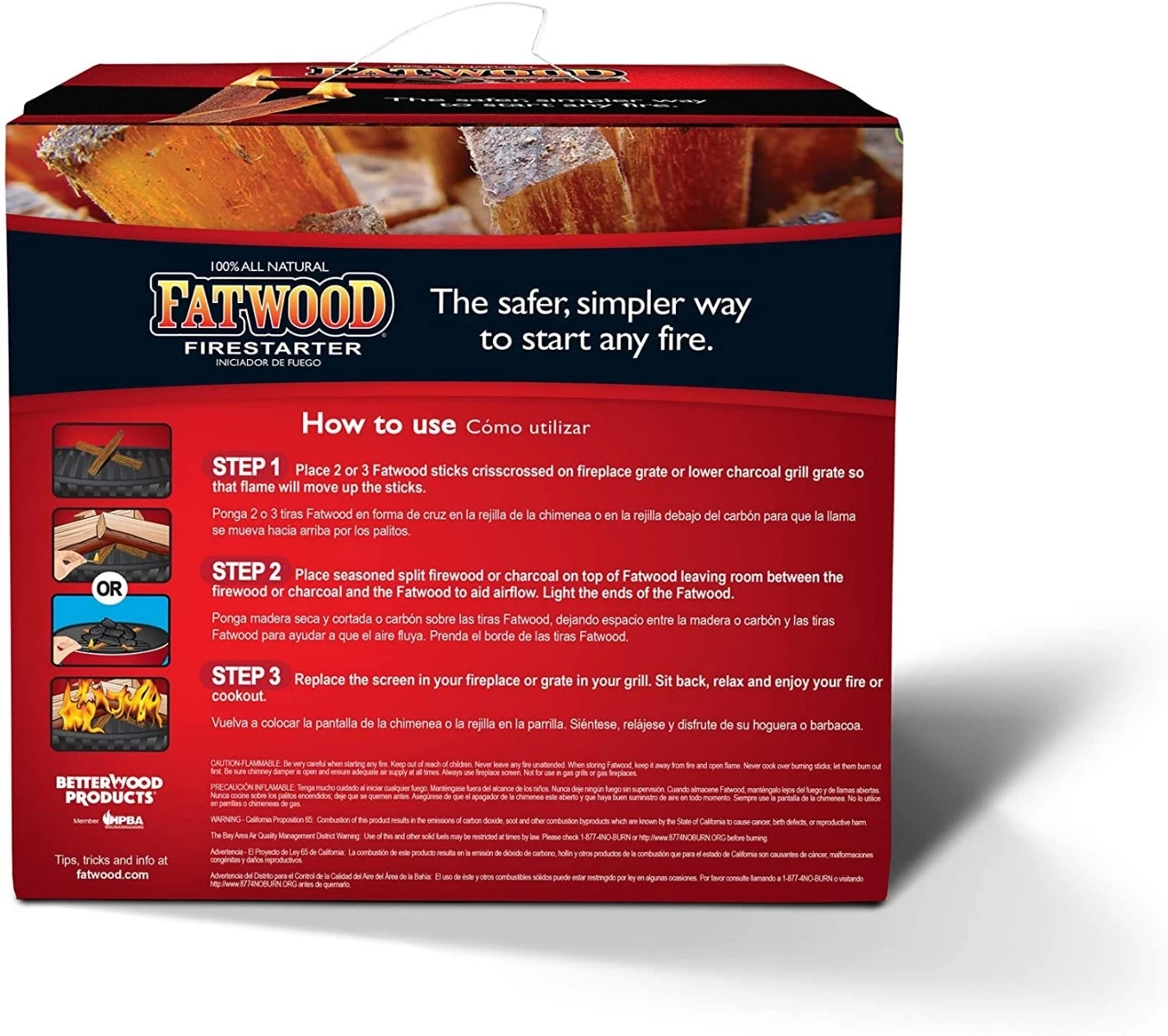Wood Products 9910 Fatwood Firestarter - 10 Pound Box 4 Wood Products 9910 Fatwood Firestarter - 10 Pound Box - Image 2