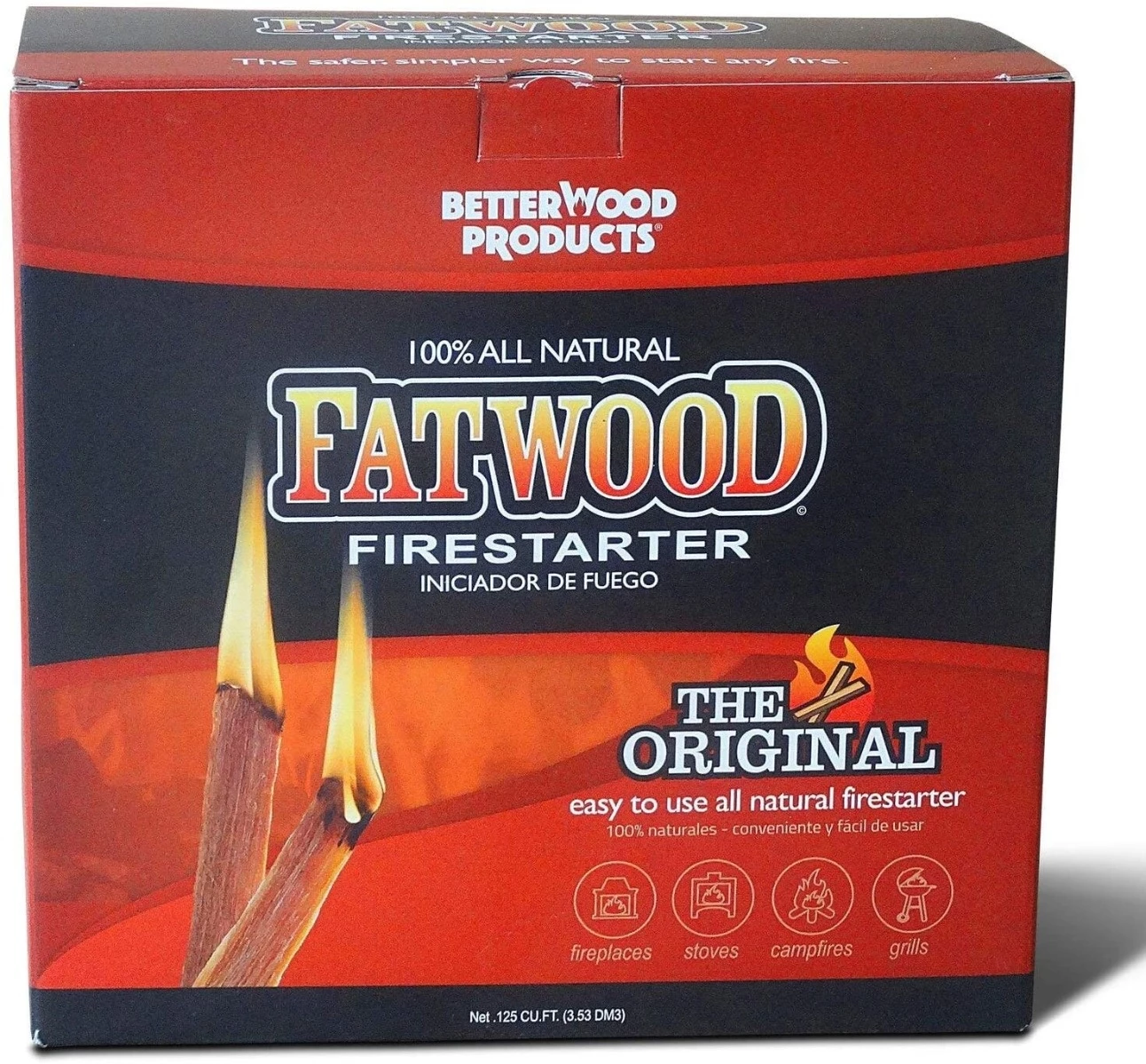 Wood Products 9910 Fatwood Firestarter - 10 Pound Box 3 Wood Products 9910 Fatwood Firestarter - 10 Pound Box
