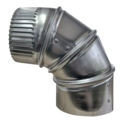 Builder's Best 3" Aluminum Standard Adjustable Elbow