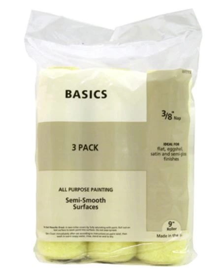 Master Painter Basic 3pk 9x3/8 Cover 3 Master Painter Basic 3pk 9x3/8 Cover