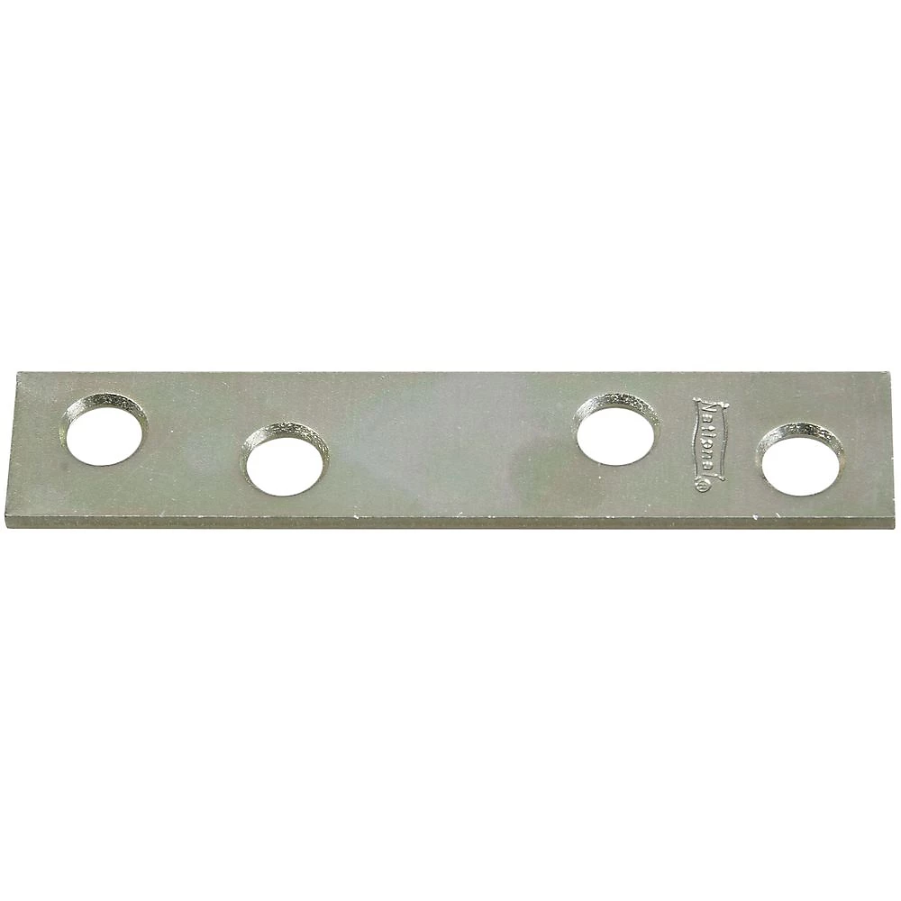 National Manufacturing Zinc Plated Mending Braces - 4 Pack 4 National Manufacturing Zinc Plated Mending Braces - 4 Pack - Image 2