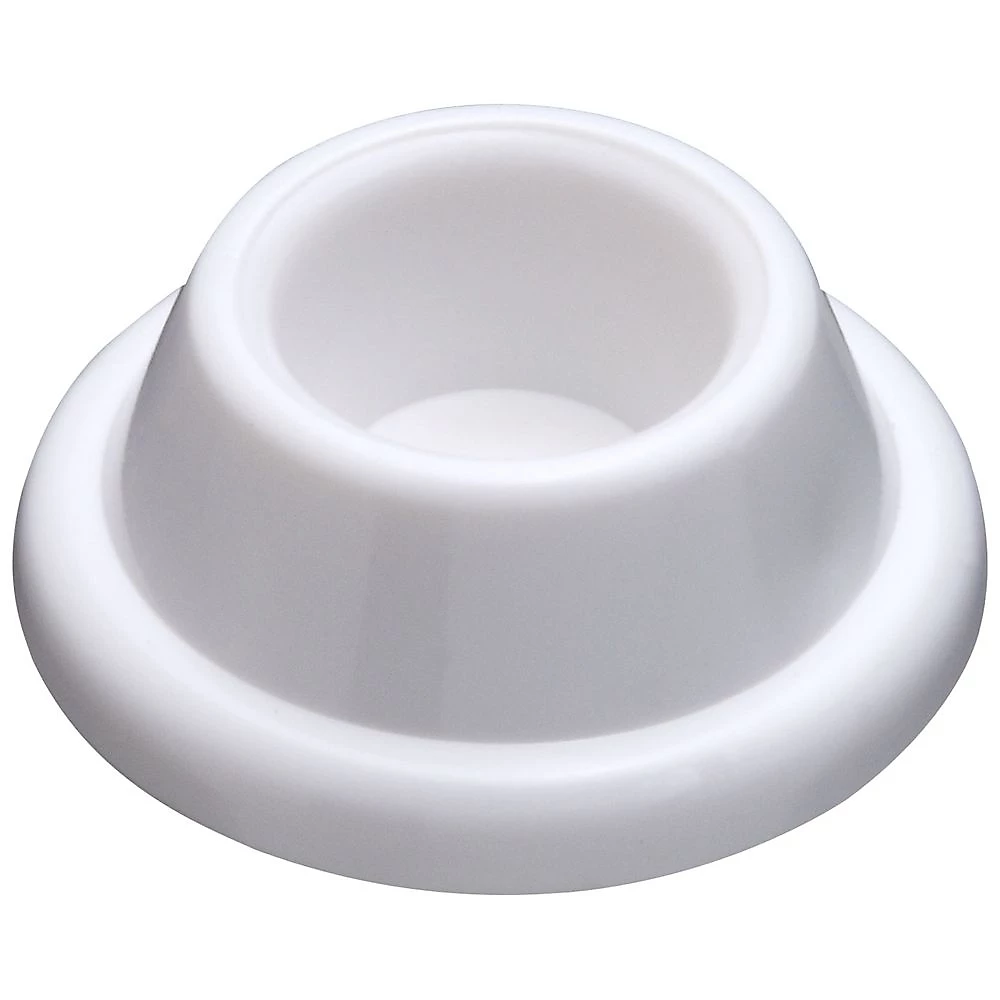 National Manufacturing White Wall Door Stop 3 National Manufacturing White Wall Door Stop