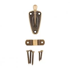 National Manufacturing Antique Brass Handrail Brackets