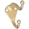 National Manufacturing Brass Coat Hook -Home Improvement Sales Shop 8362627 1