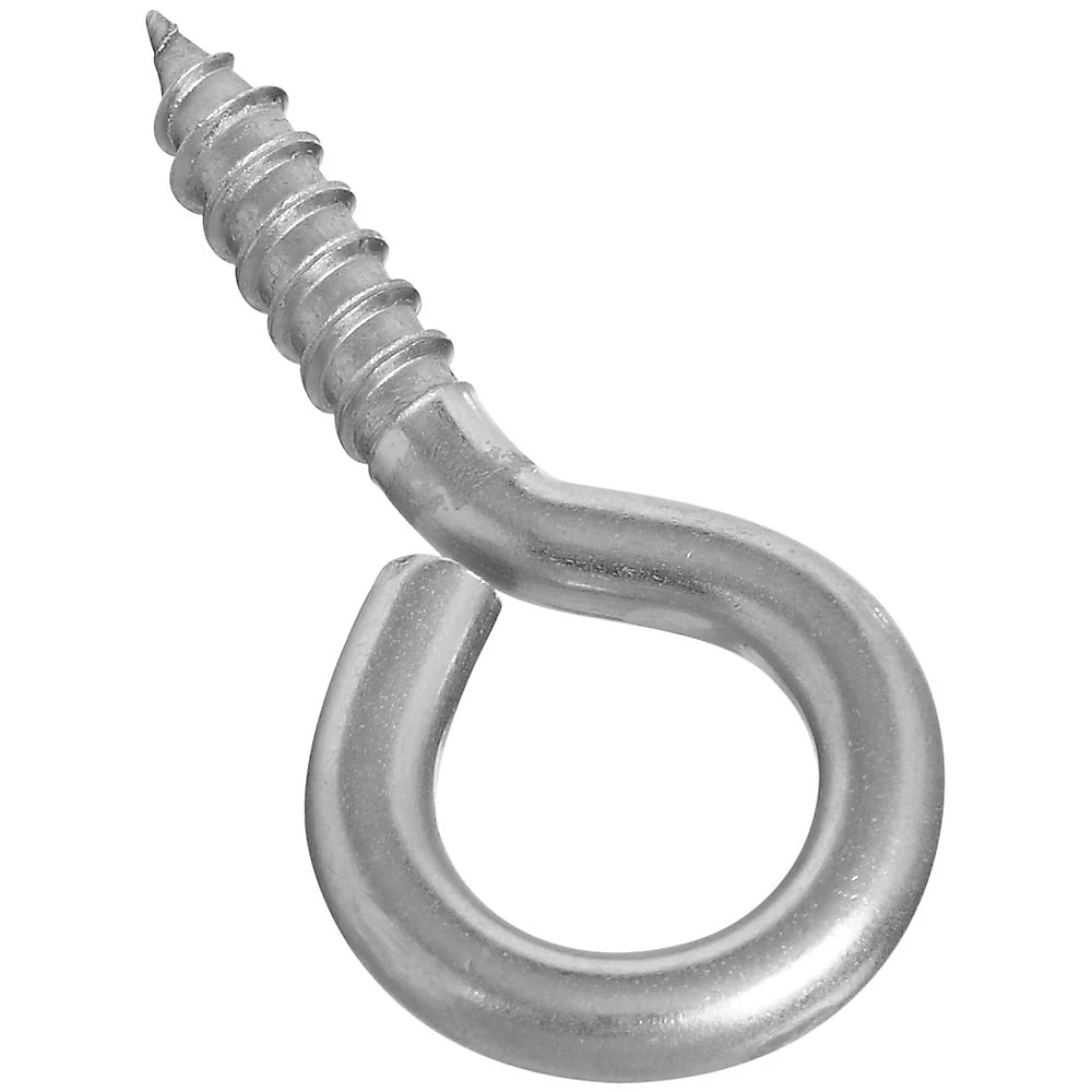 National Manufacturing Screw Eyes - Stainless Steel 3 National Manufacturing Screw Eyes - Stainless Steel