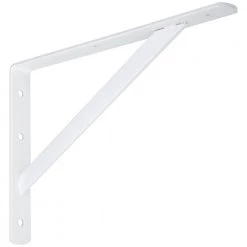 National Manufacturing Super Strength Shelf Bracket - White